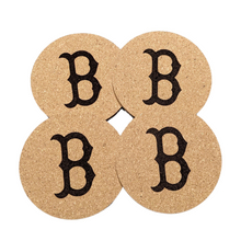 Boston Red Sox Cork Coaster Set