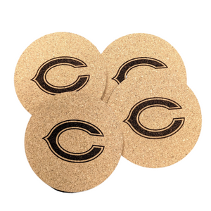 Chicago Bears Cork Coaster Set