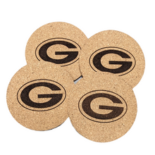 Green Bay Packers Cork Coaster Set