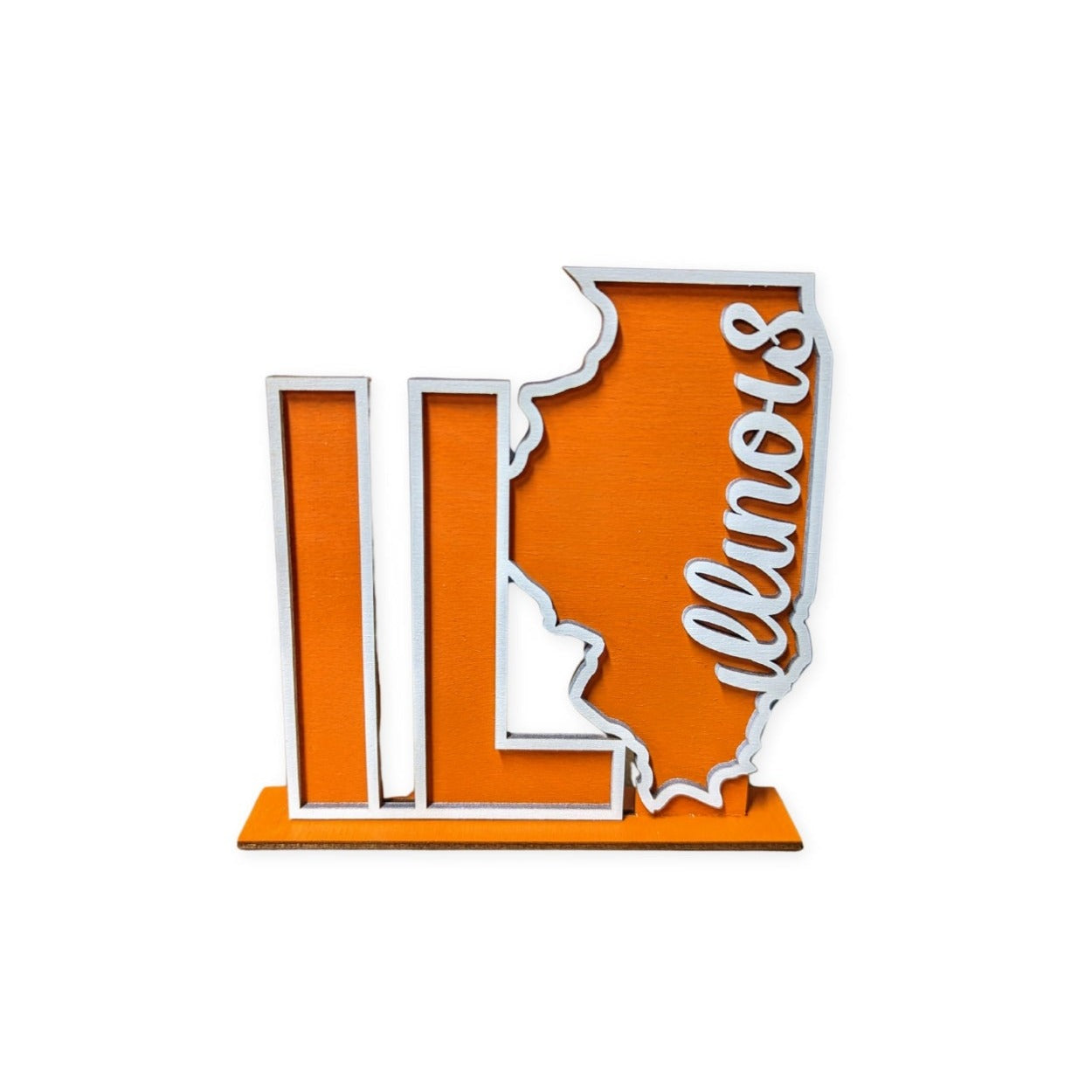 Illinois Illini Mini Shelf Sign