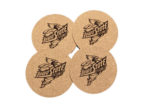 Iowa State Cyclones Cork Coaster Set