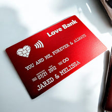 Love Bank Engraved Wallet