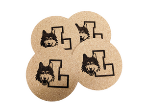 Loyola University Ramblers Cork Coaster Set