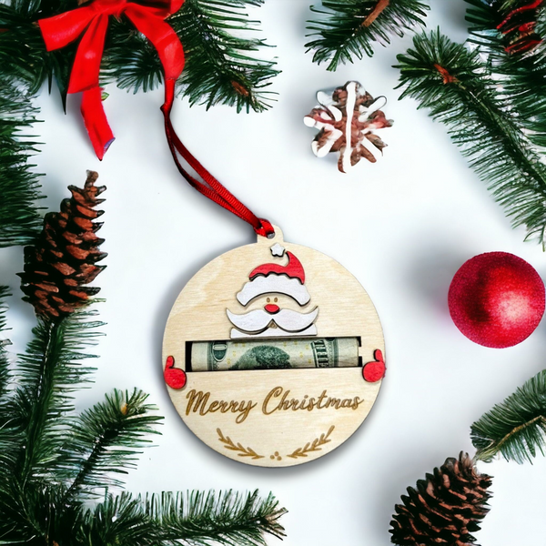 Christmas Money Holder Ornament