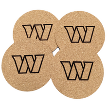 Washington Commanders Cork Coaster Set