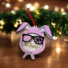 Bunny Suit Christmas Story Ornament