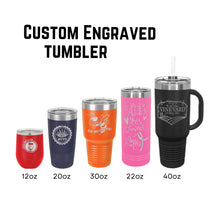 custom engraved tumblers