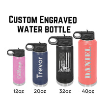 custom engraved water bottle